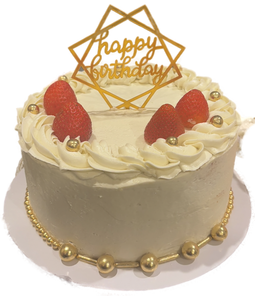 Vanilla Strawberry cake